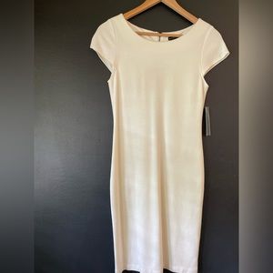 Alice and Olivia cream dress
